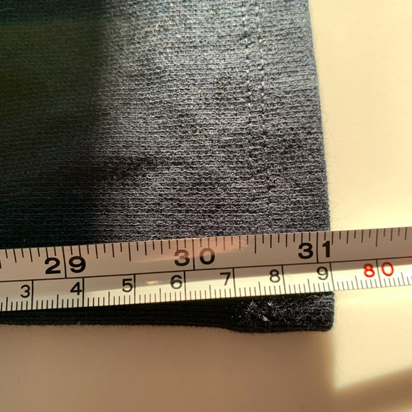 Zara Medium Thick Cotton Wide Leg Opening Navy Pants NWT - Picture 11 of 12